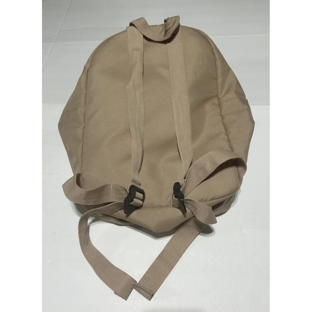 DSW Designer Shoe Warehouse Tan Backpack Lightweight Daypack